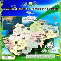 Peta Wisata Provinsi Jambi